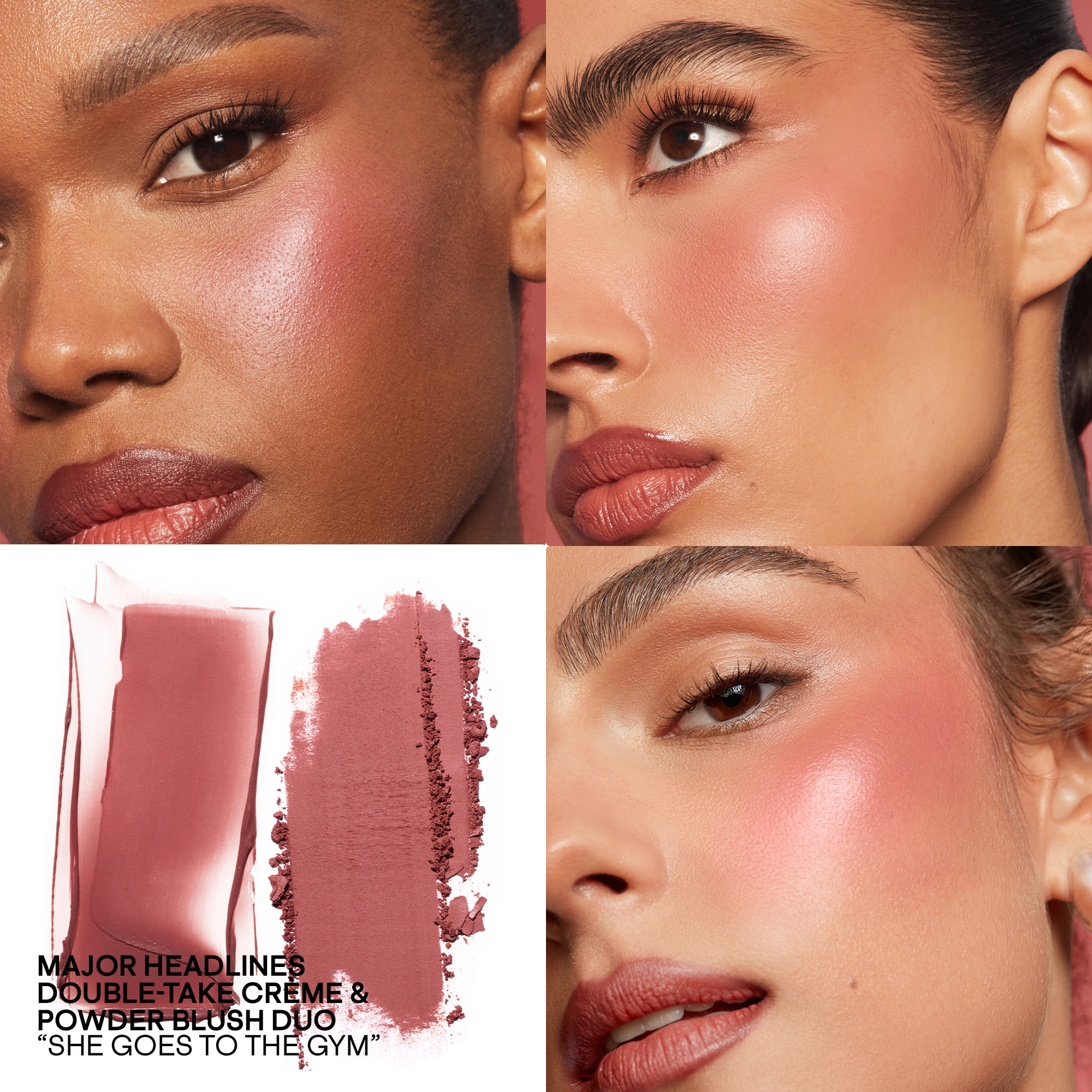 MAJOR HEADLINES DOUBLE-TAKE CRÈME & POWDER BLUSH DUO (DÚO DE RUBOR)